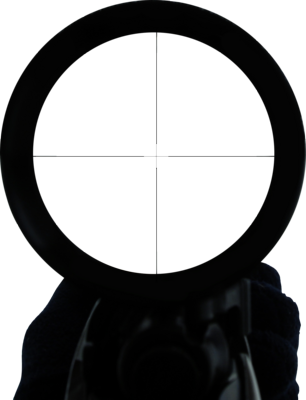 Sniper Scope and Hand - HQ - 1305x1704 PSD, vector graphics ...