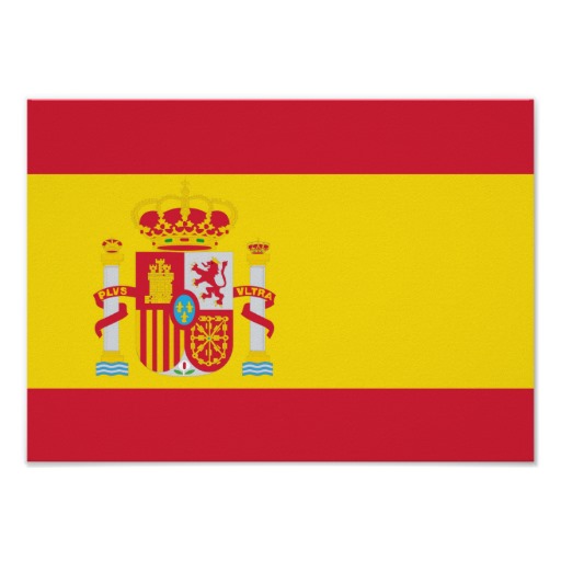 Spain Flag Outline - ClipArt Best
