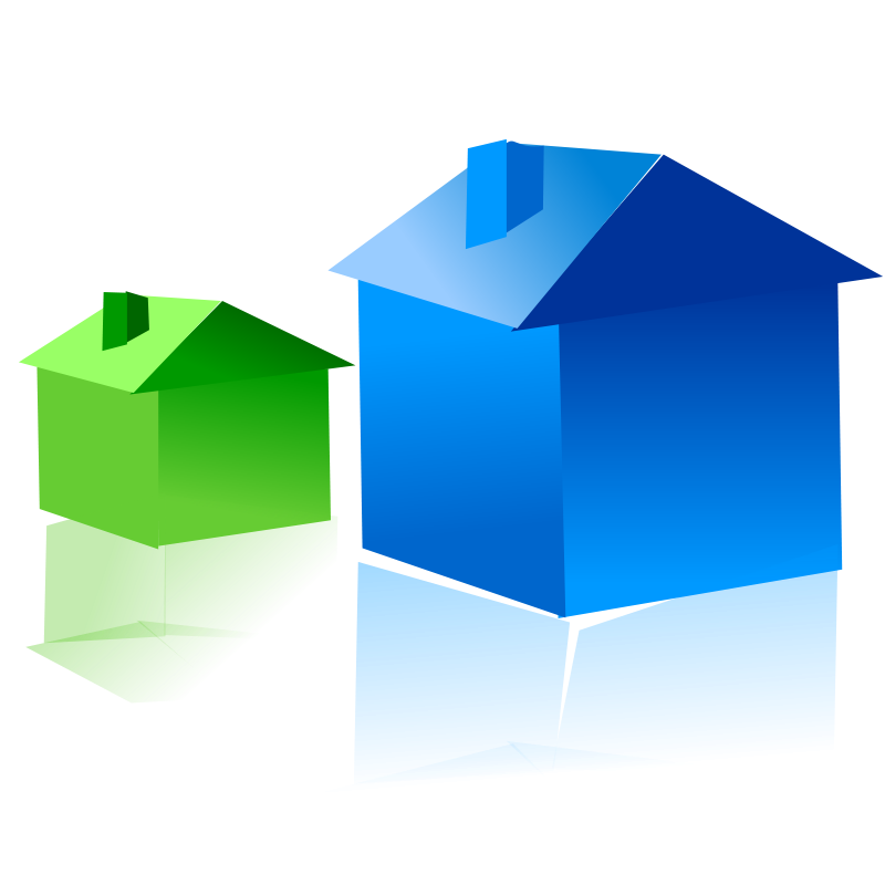 Big and small house clipart - ClipartFox