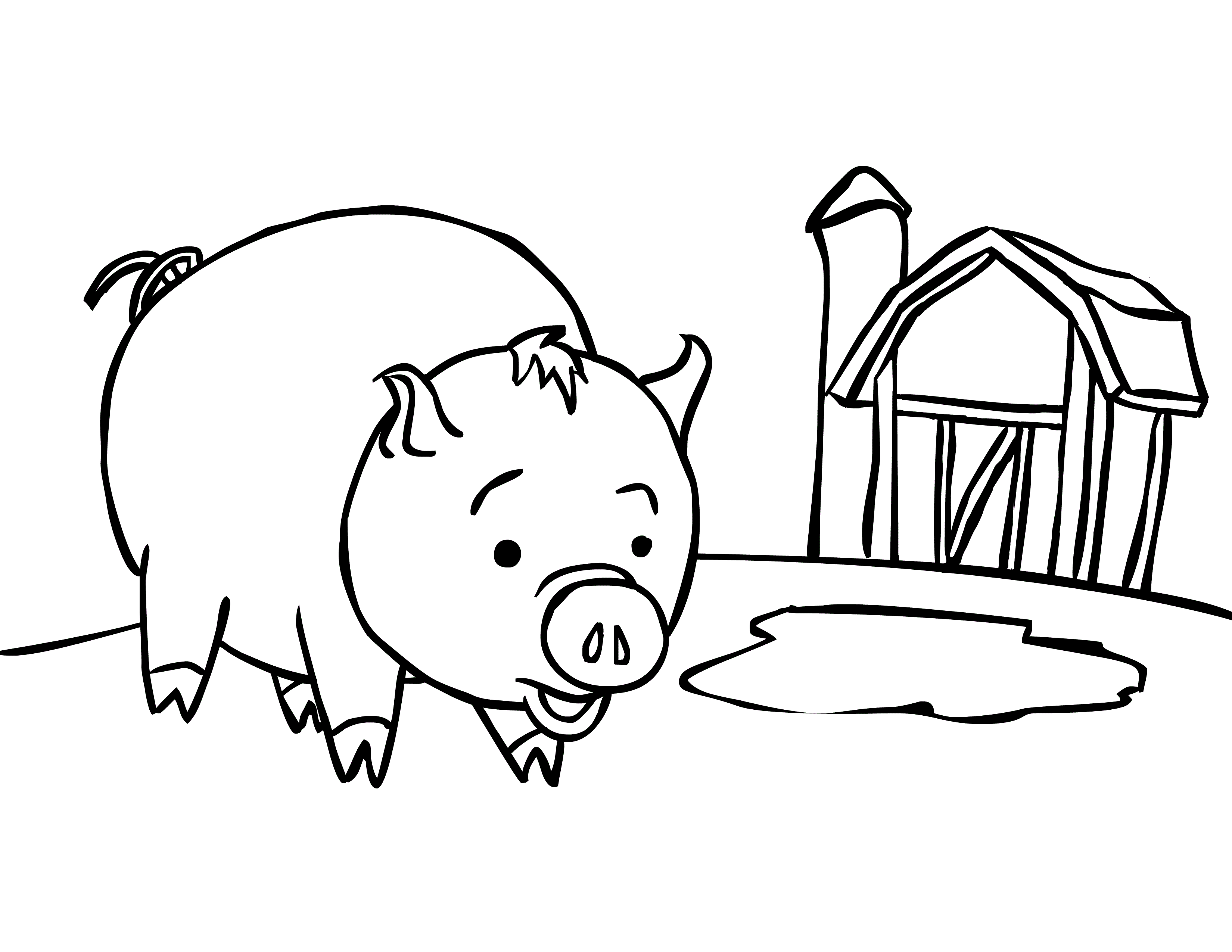 Pig Colouring Sheet : Pig Head Coloring Pages. Pig Coloring Pages ...