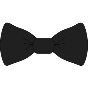 Black bow tie clipart - ClipartFox