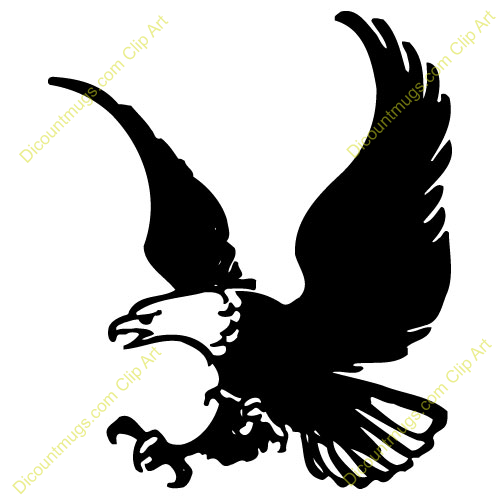 Flying Eagle Clipart - Tumundografico