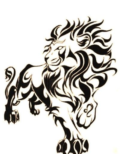 Tribal Lion Tattoo | Lion Tattoo ...