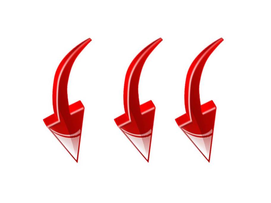 Red Arrow Pointing Down Clipart - Free to use Clip Art Resource