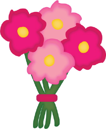 Cute flower bouquet clipart free - ClipartFox