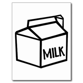 Milk Carton Missing Template