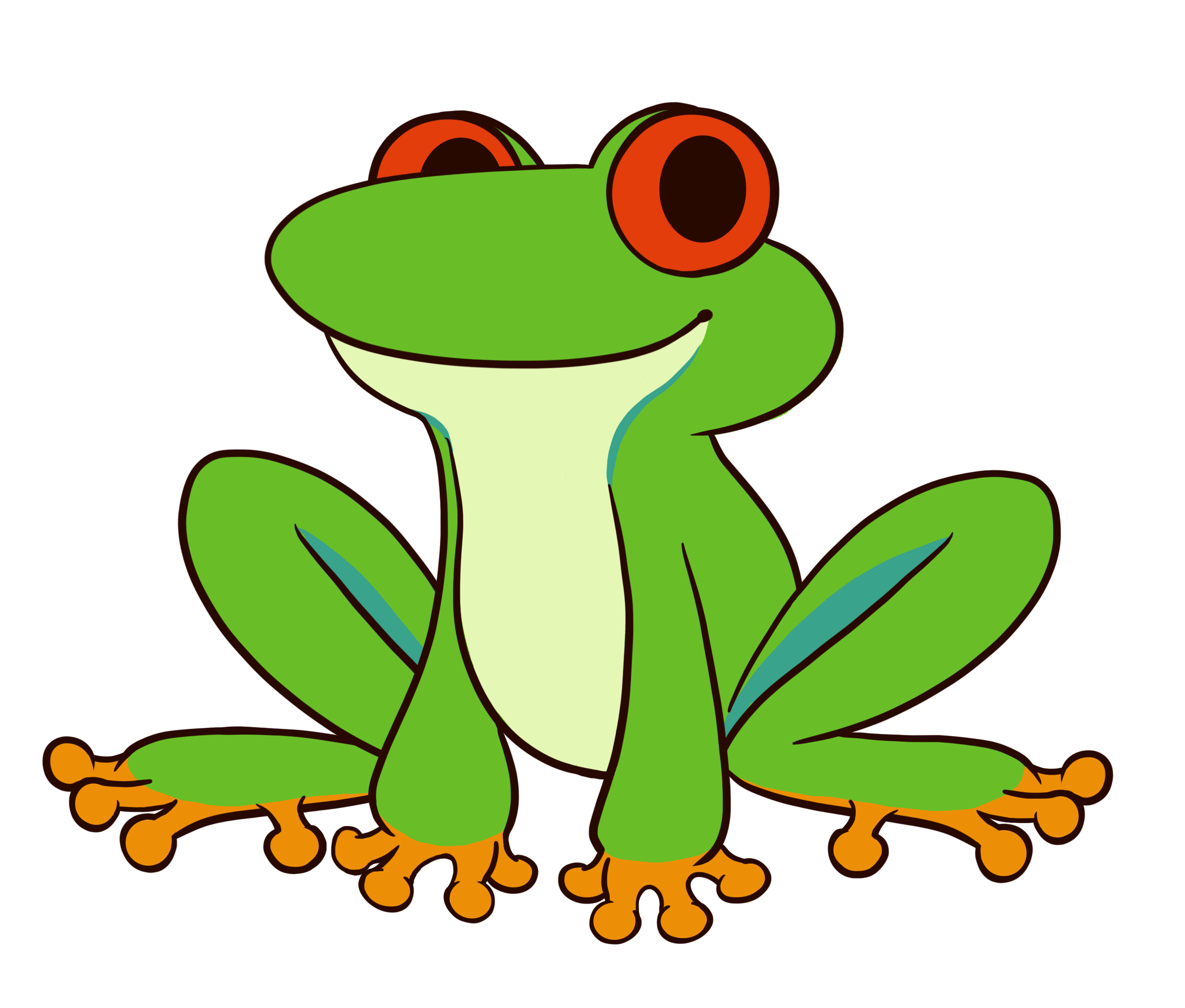 free frog graphics clipart - photo #18