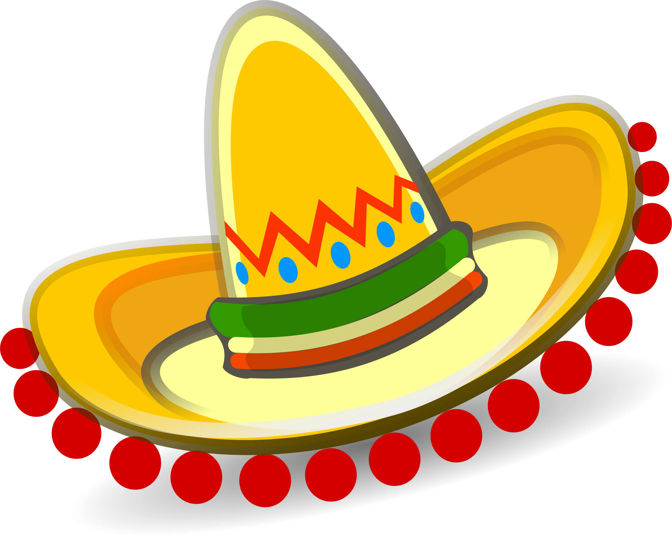 Free mexican sombrero clipart