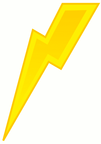 harry potter lightning bolt outline