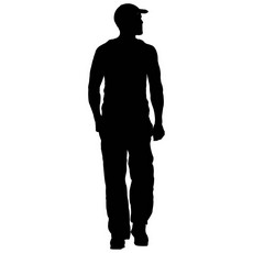 Person Standing Profile Silhouette | Free Photos