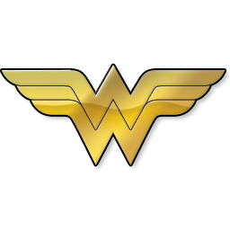 Wonder woman w symbol print out clipart png