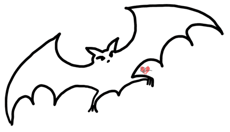 Images Of The Outlines Of Bats - ClipArt Best