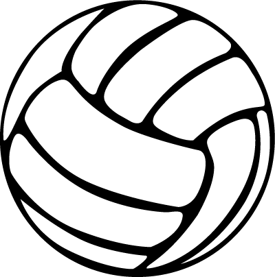 Volleyball clipart awesome and free volleyball court central ...