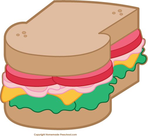 Free clipart of picnic food