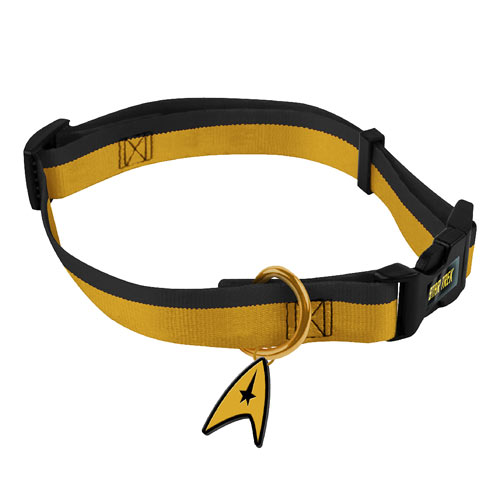 Star Trek The Original Series Gold Uniform Dog Collar - Crowded ...