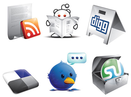 The Best Social Media Icons All In One Place | Freebies