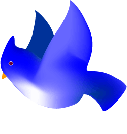 Blue Bird Clip Art - Bluejay Bird Graphic (free printable)