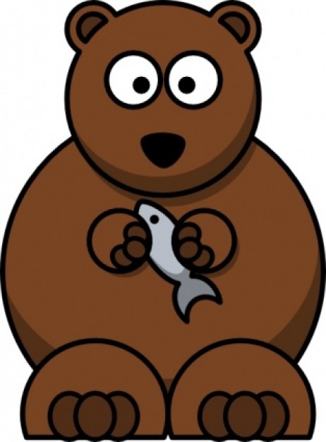 Cartoon Bear clip art | Download free Vector