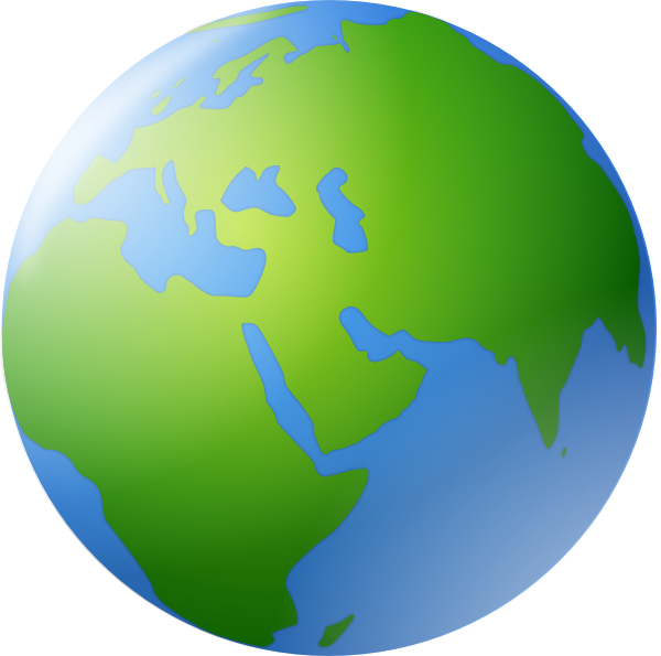 clip art of earth globe - photo #7