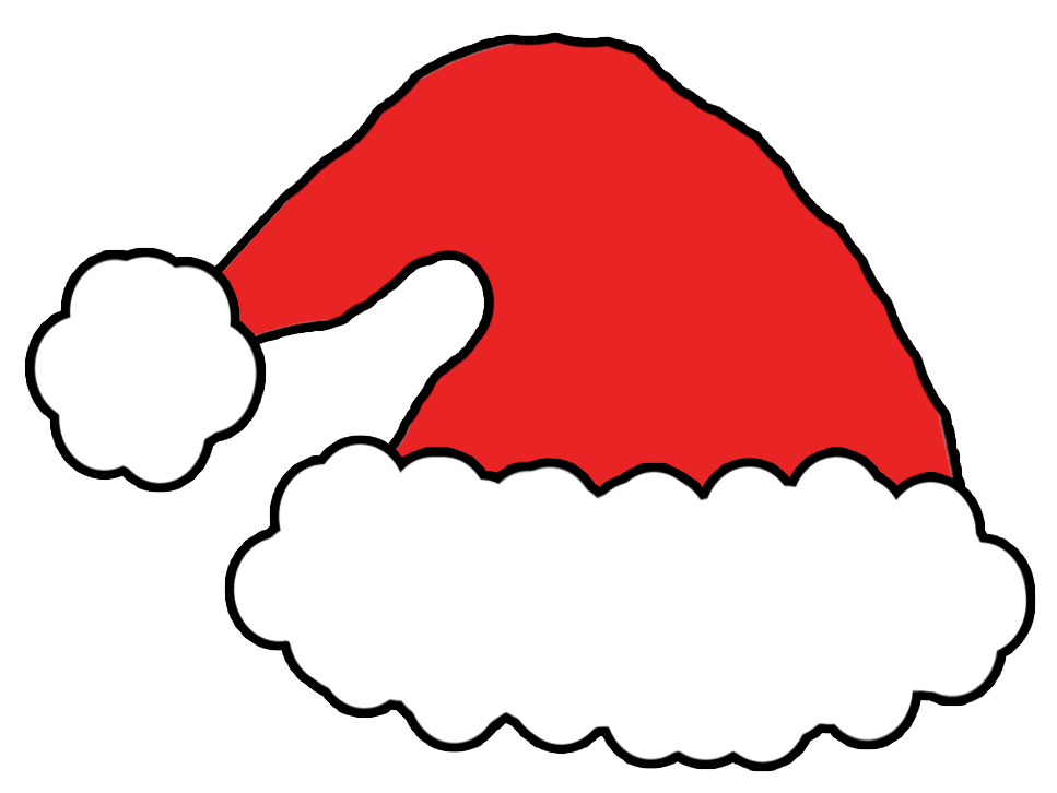 clipart santa hat no background - photo #13