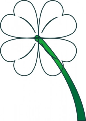 4 leaf clover Free vector for free download (about 1 files).