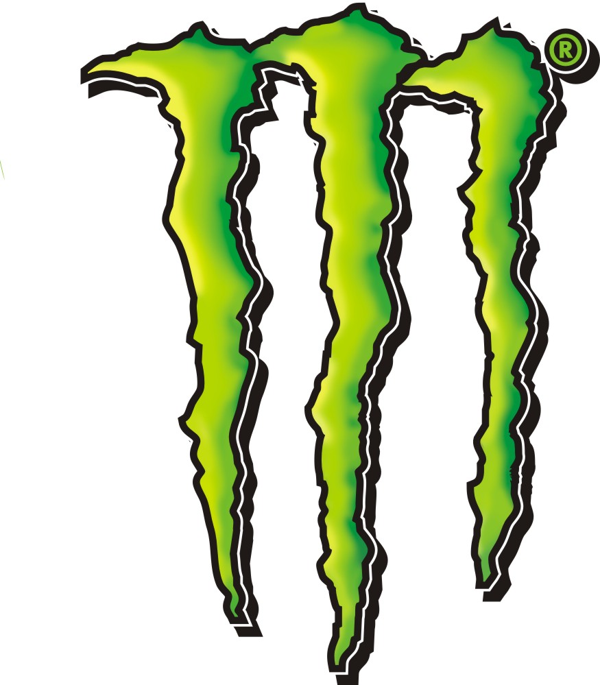 White Monster Logo