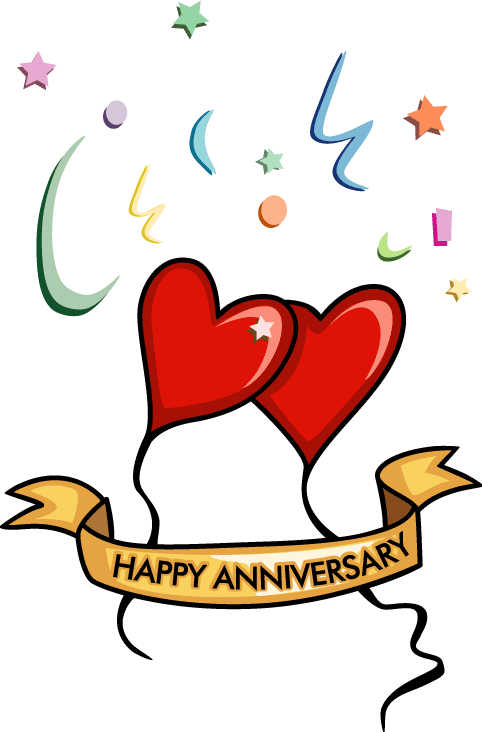 free animated clip art happy anniversary - photo #1