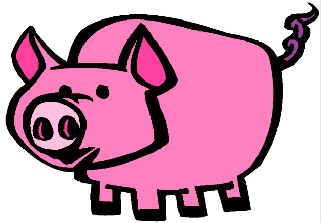 Clip Art - Clip art pigs 413448