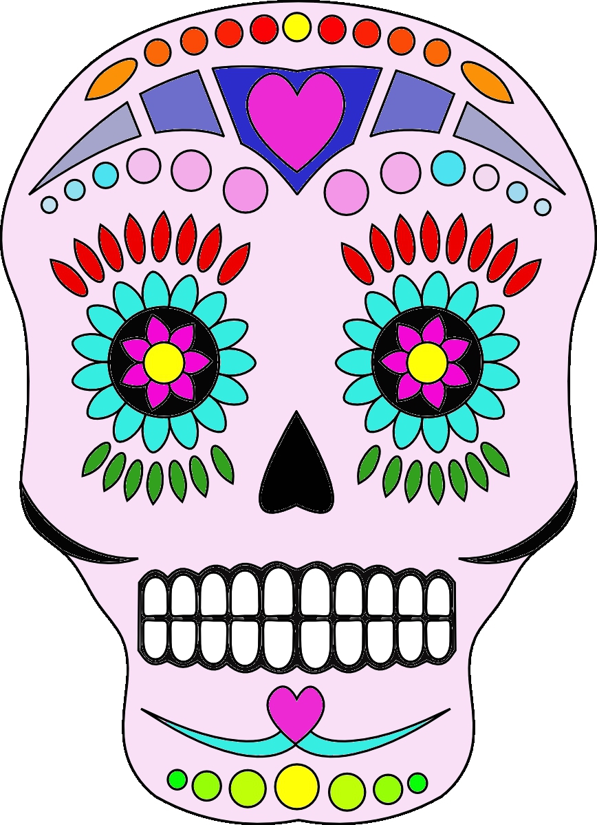 Day Of The Dead Clip Art Free - ClipArt Best