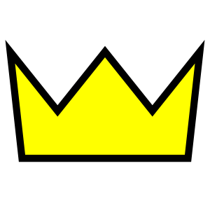 Clothing King Crown Icon clip art Free Vector