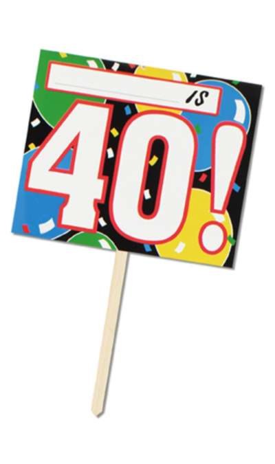 bulk over the hill decorations party supplies - 40th birthday yard ...