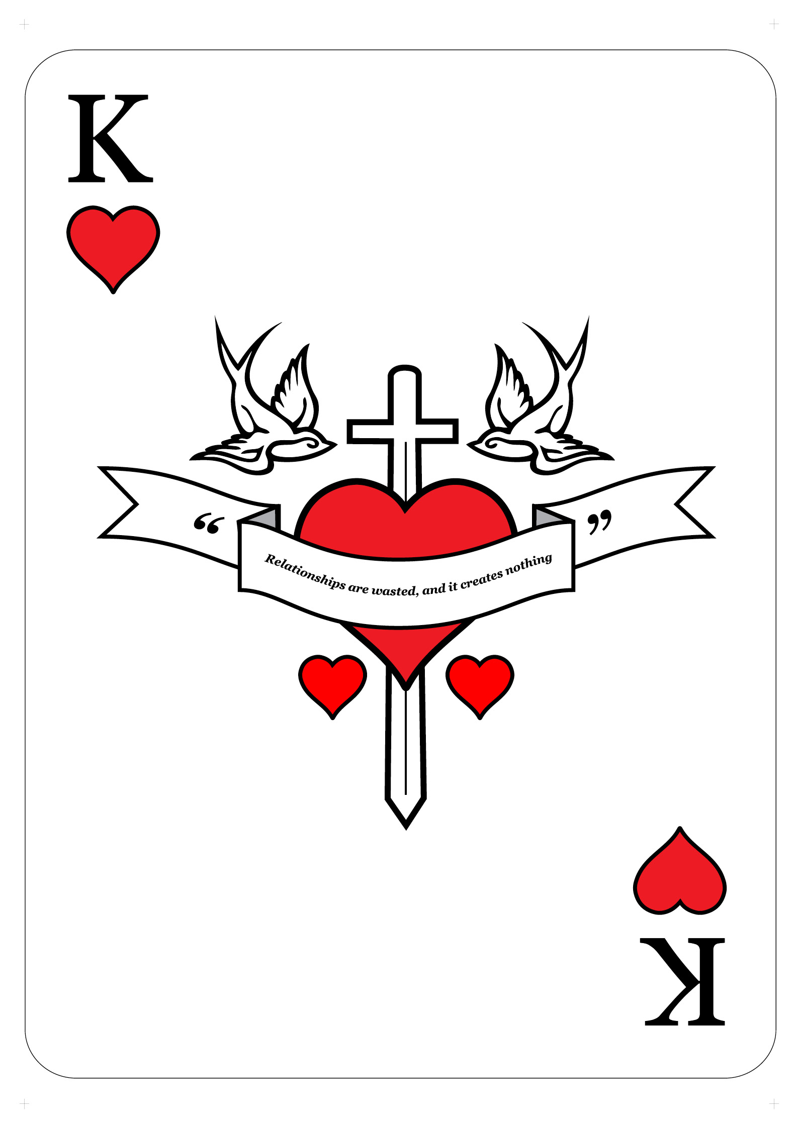 Playing Card Hearts | Ben Dickason Design