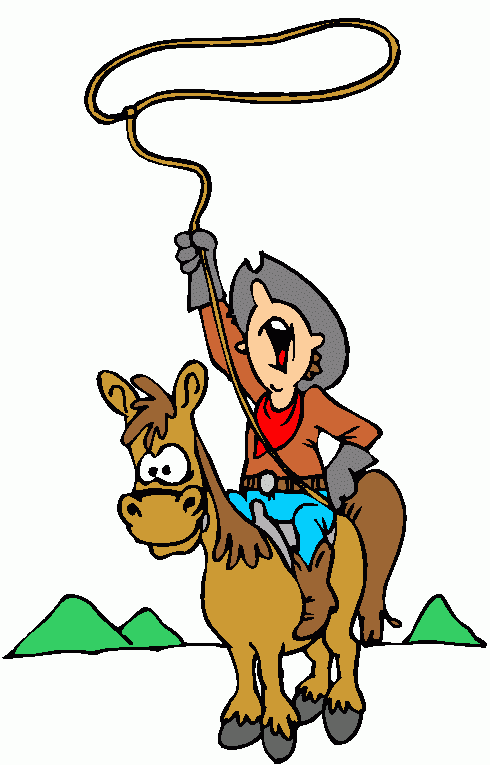 clip art cowboy on horse - photo #9