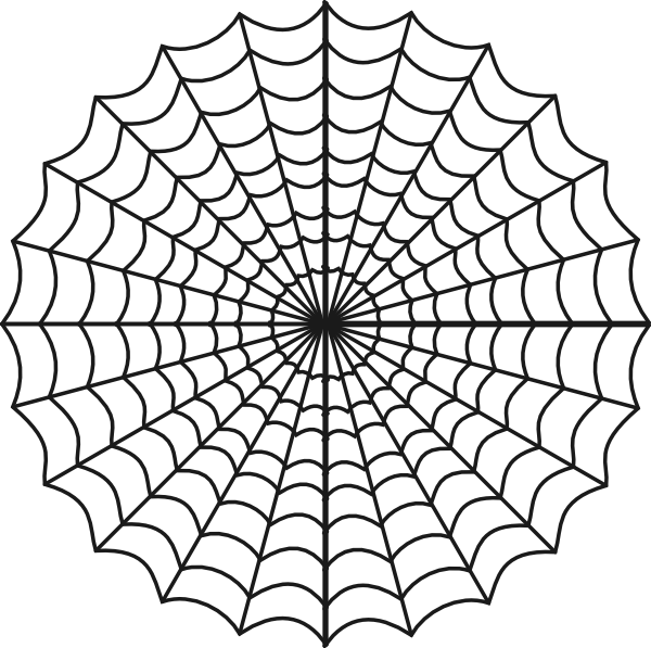 Draw spider web