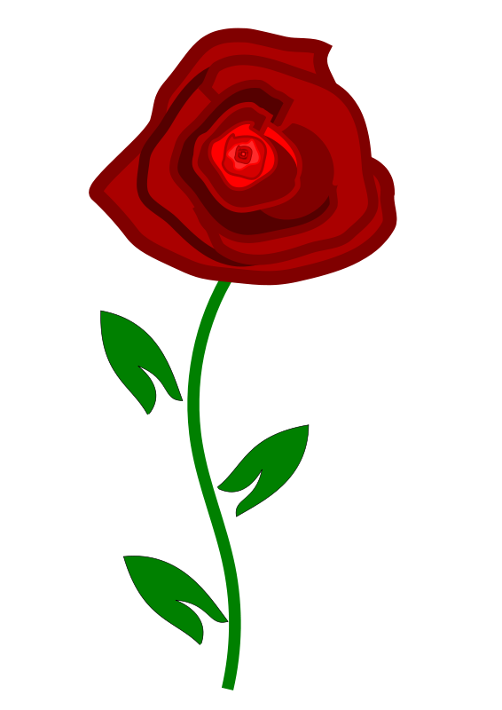 Free to Use & Public Domain Rose Clip Art