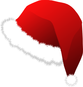 Santa Claus Hat clip art Free Vector