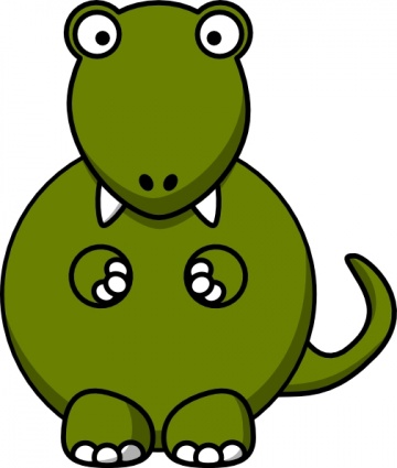 Dinosaur clip art vector, free vector images