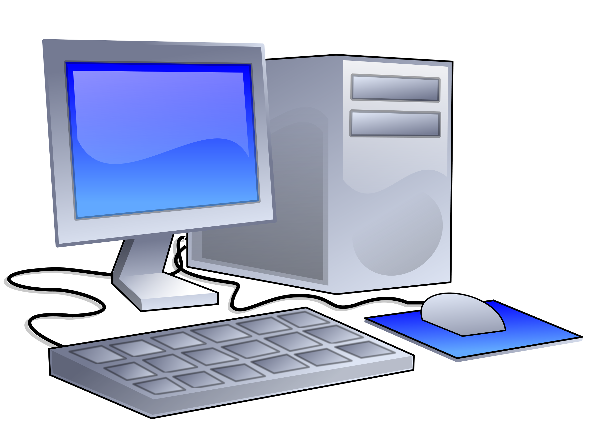Clipart computer images