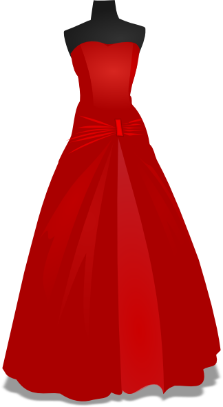 Free clipart formal dress