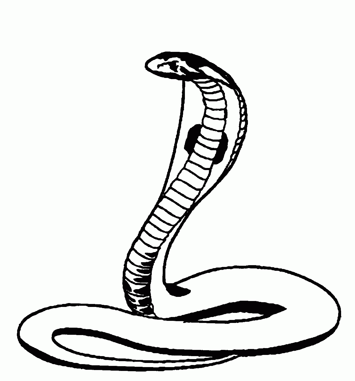 King Cobra Coloring Page - AZ Coloring Pages