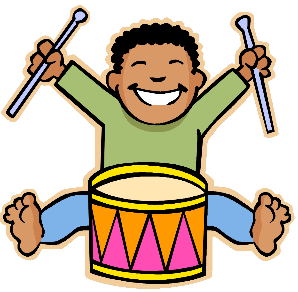 Music for kids clipart