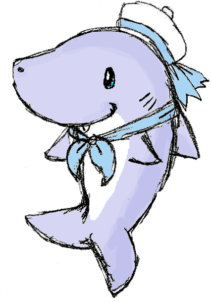 Cute Baby Shark Drawing