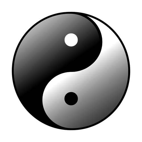 43 free yin yang vector clipart | Public domain vectors