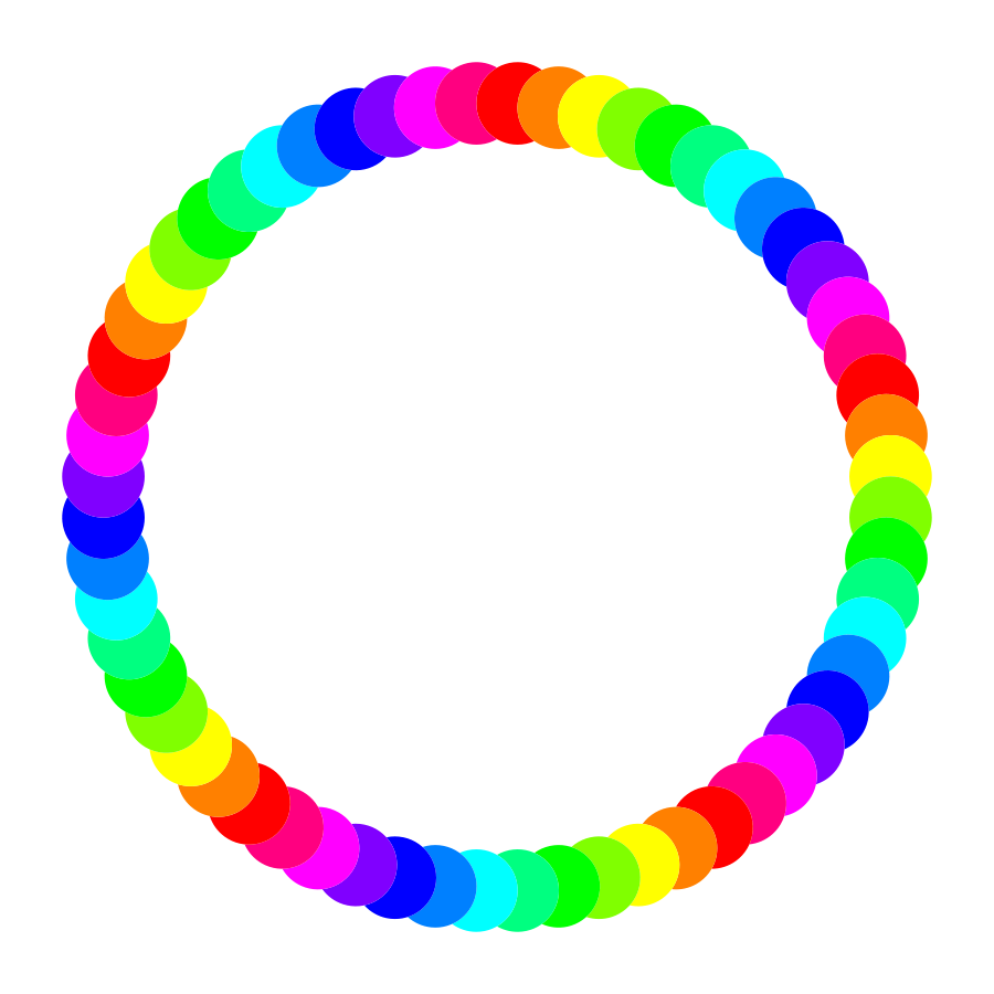 rainbow circle clip art - photo #28