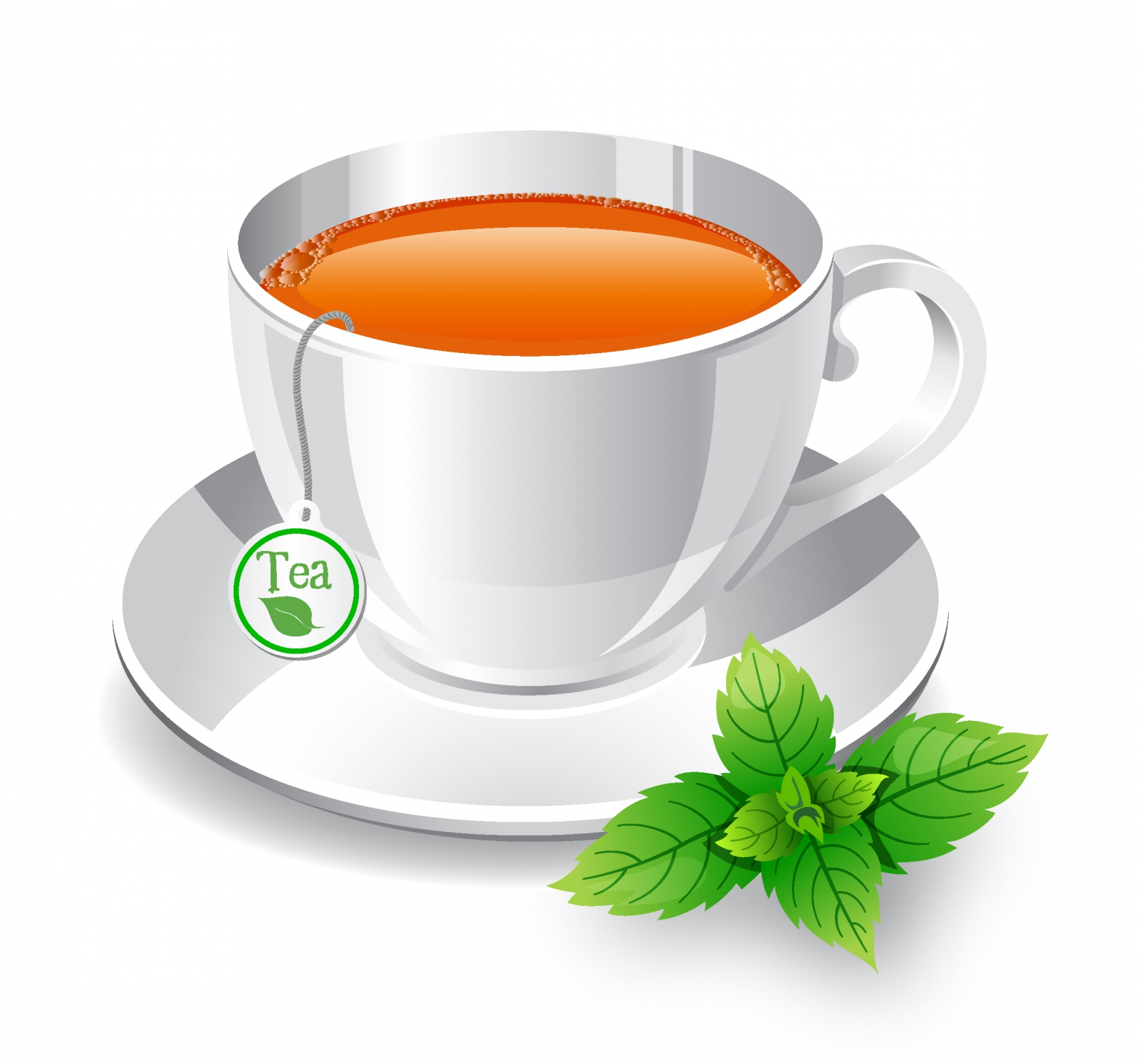 Tea cup Free Vector / 4Vector