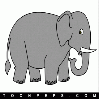 Easy Drawings Of Elephants To Draw Elephant For Kids - Litle Pups
