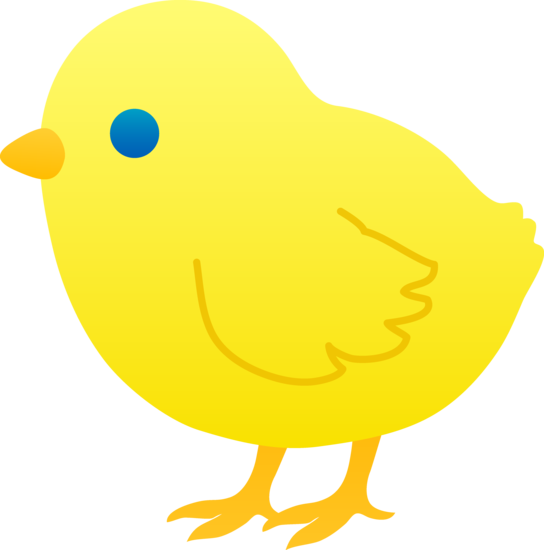 Yellow Chick Clipart