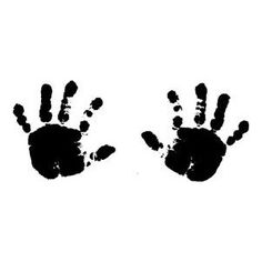 30+ Baby Hand Print Clip Art
