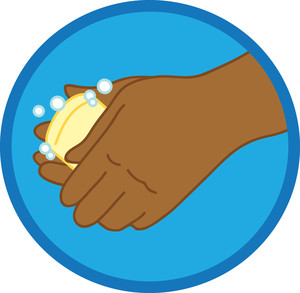 25+ Someone Washing Their Hands Clipart