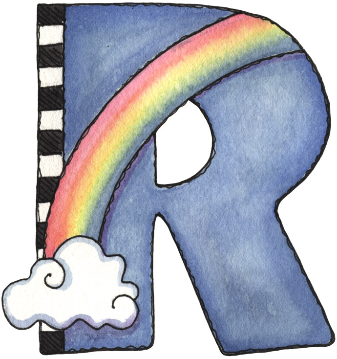 Letter r clipart free